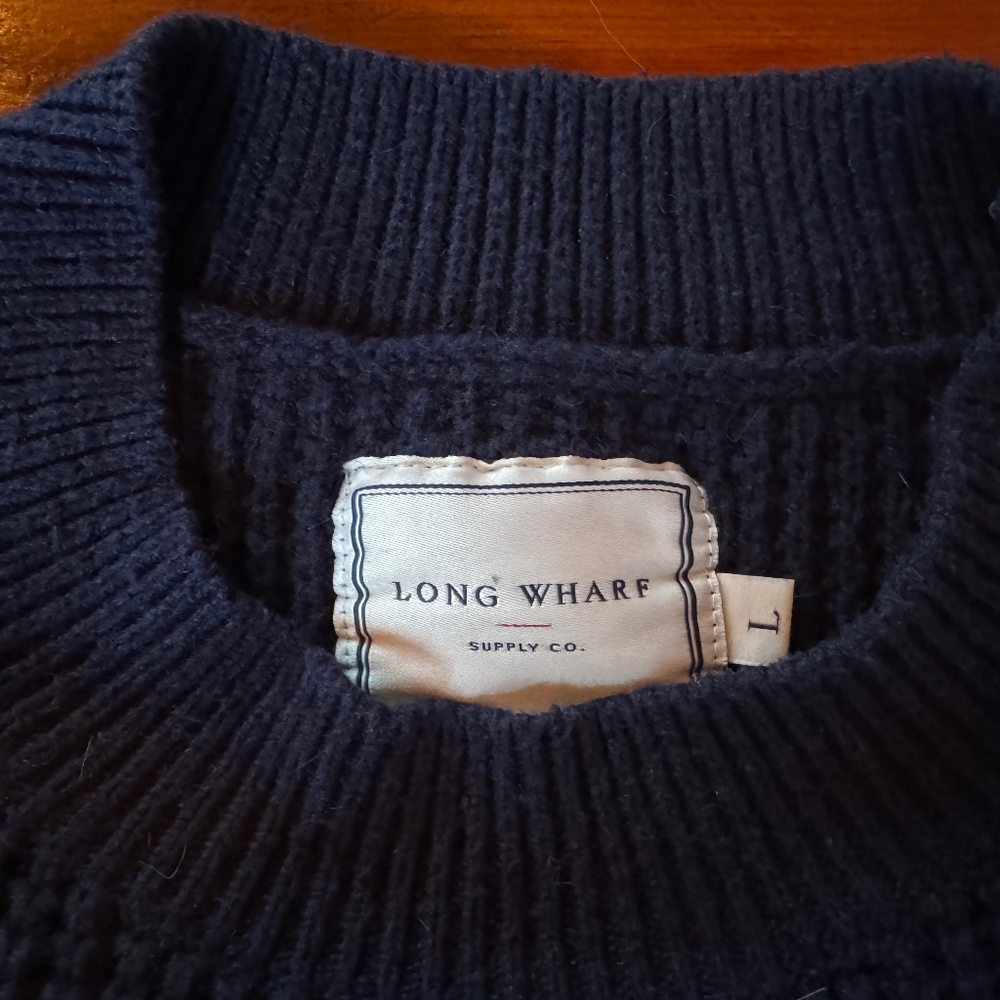 Long Wharf Supply sweater